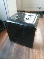 gratis zwart poefje, Ophalen, Gebruikt, Minder dan 50 cm, Minder dan 50 cm