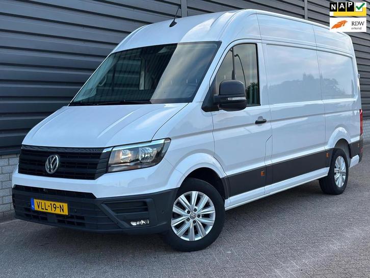 Volkswagen Crafter 35 2.0 TDI L3H3 Highline AUT, NAVI, MASSA, Auto's, Bestelauto's, Bedrijf, Te koop, ABS, Achteruitrijcamera