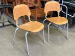 2 Vintage Schoolstoelen, Ophalen