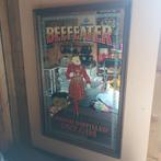 Spiegel antiek vintage bord gin beefeater london dry gin, Antiek en Kunst, Curiosa en Brocante, Ophalen