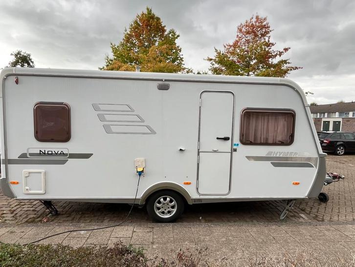 ERIBA NOVA 465 TRUMA MOVER  ISABELLA VOORTENT CARBON STOKKEN, Caravans en Kamperen, Caravans, Particulier, tot en met 5, 1000 - 1250 kg