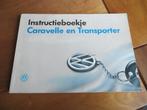 Instructieboek Volkswagen Transporter, VW Caravelle 1994, Verzenden