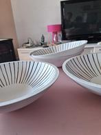 Houten schalen, 25cm, 30 stuks, Ophalen of Verzenden, Nieuw