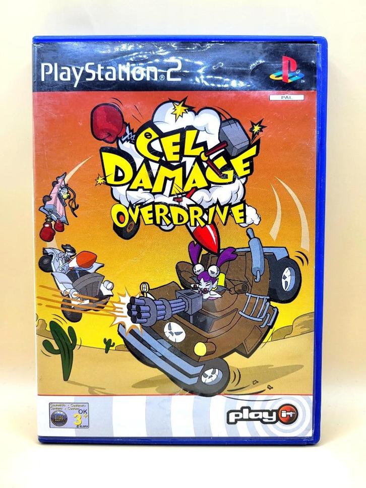 Cel Damage Overdrive - PS2, Spelcomputers en Games, Games | Sony PlayStation 2, Zo goed als nieuw, Avontuur en Actie, 1 speler