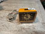 Vintage Good-Old-Electric Wekker Oranje, Ophalen of Verzenden