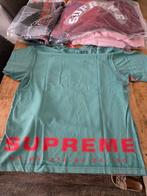 Supreme discharge t-shirt green red maat L, Maat 52/54 (L), Nieuw, Ophalen of Verzenden, Groen