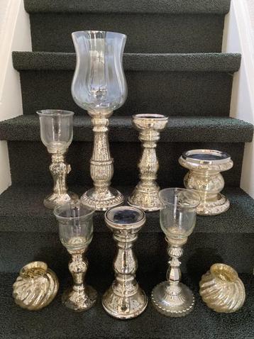 9 stuks Armeluiszilver/Boerenzilver. Samen 50 euro beschikbaar voor biedingen