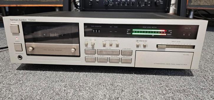 Harman Kardon TD292 Cassettedeck - Topklasse!, Audio, Tv en Foto, Bandrecorders, Bandrecorder, Ophalen of Verzenden