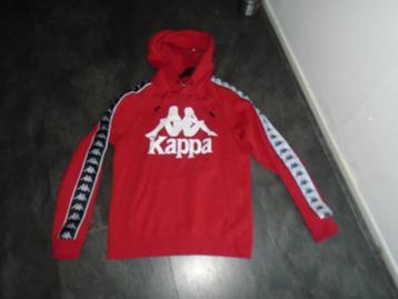 Kappa Rood Hoedie Trui met Capuchon maat S ZGAN beschikbaar voor biedingen