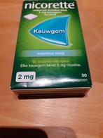 Nicorette menthol mint 2 mg, Ophalen of Verzenden, Nieuw, Overige typen