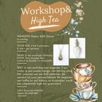 Workshop met hightea in Dome glamping tent, Ophalen, Zo goed als nieuw