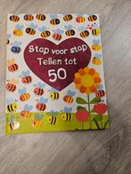 Boek stap voor stap tellen tot 50, Non-fictie, Jongen of Meisje, Nieuw, Ophalen of Verzenden
