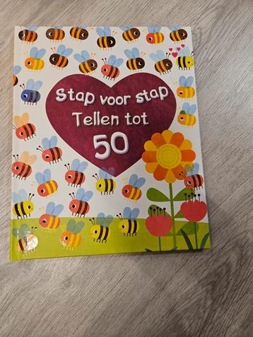 Boek stap voor stap tellen tot 50 beschikbaar voor biedingen