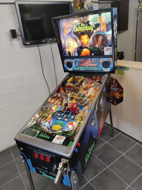 Flipperkast The Shadow in nieuwstaat, Verzamelen, Automaten | Flipperkasten, Zo goed als nieuw, Dot-matrix, Flipperkast, Williams