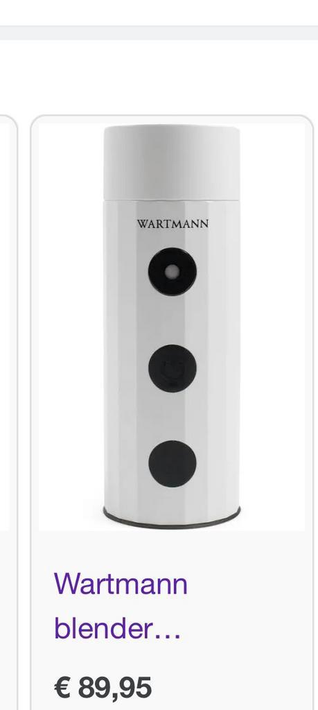 Wartmann vacuüm pomp wm-1807vc NIEUW, Witgoed en Apparatuur, Blenders, Nieuw, Blender-accessoire, Ophalen of Verzenden