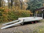 Hapert plateauwagen 405x180 (incl. rijplaten), Ophalen, Gebruikt