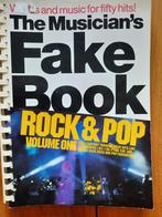 keyboard, gitaar etc-The Musician's fake book: Rock & pop, Muziek en Instrumenten, Bladmuziek, Les of Cursus, Blues, Gebruikt
