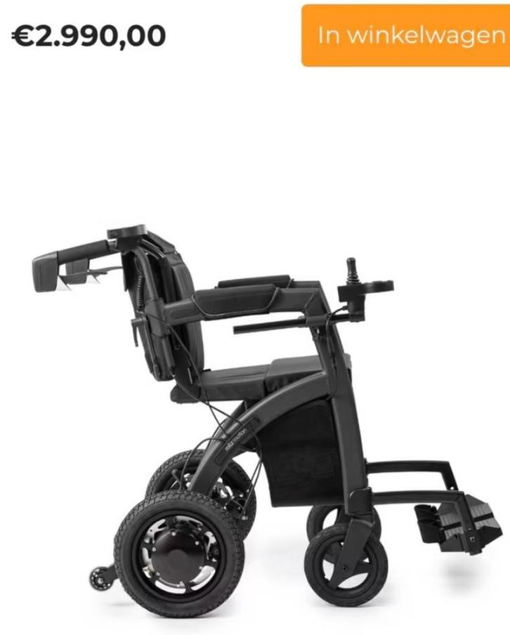  nieuwe Rollz motion Electrische rolstoel, rollator in een, Diversen, Rolstoelen, Nieuw, Elektrische rolstoel, Inklapbaar, Ophalen