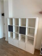 Ikea Kallax Kast 16 Vakken + Deurtjes & Inzetten, Huis en Inrichting, Kasten | Boekenkasten, Kunststof, 150 tot 200 cm, Ophalen of Verzenden
