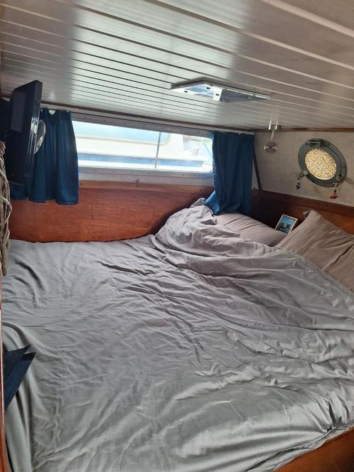 Gantel kruiser type riant, Watersport en Boten, Motorboten en Motorjachten, Gebruikt, Staal, 9 tot 12 meter, Diesel, Binnenboordmotor