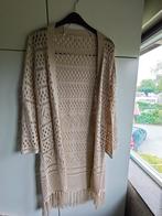 Lang gehaakt vest revelation/sting, Kleding | Dames, Truien en Vesten, Ophalen of Verzenden, Zo goed als nieuw, Beige