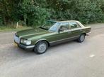 Mercedes-Benz S-klasse 380 SEL, Auto's, Automaat, Stof, Beige, Mercedes-Benz