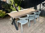 Tuintafel 90x200 GRATIS, Tuin en Terras, Tuinsets en Loungesets, Ophalen, Gebruikt