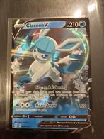 Glaceon V - Zeldzame Pokémon Kaart, Ophalen of Verzenden, Zo goed als nieuw, Losse kaart, Foil