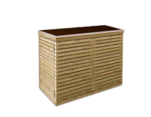 Venice terraskast 125 x 60 x 90 (LxBxH) cm, Tuin en Terras, Tuinmeubel-accessoires, Zo goed als nieuw, Ophalen