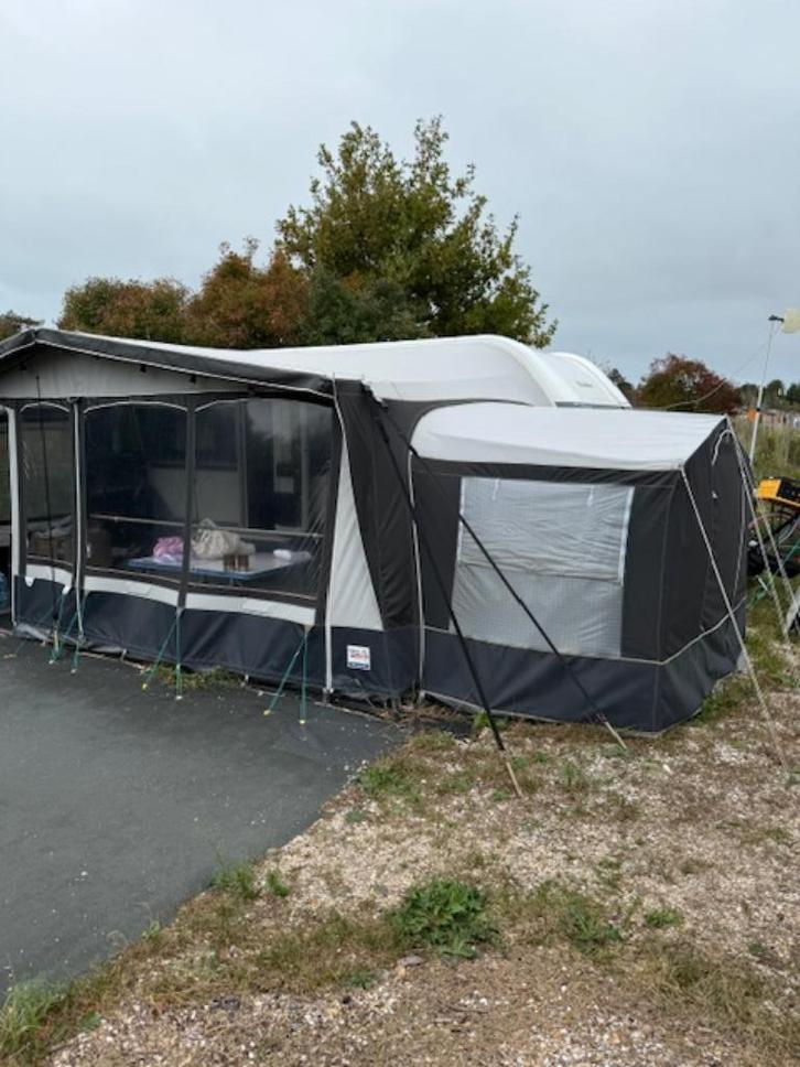 Dorema Colombia Voortent 270 2.0 + Uitbouw, Caravans en Kamperen, Voortenten en Luifels, Gebruikt, Dorema, Ophalen
