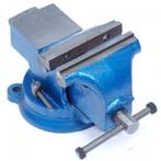 draaibare blauwe Bankschroef 100 Mm, Ophalen of Verzenden, Nieuw