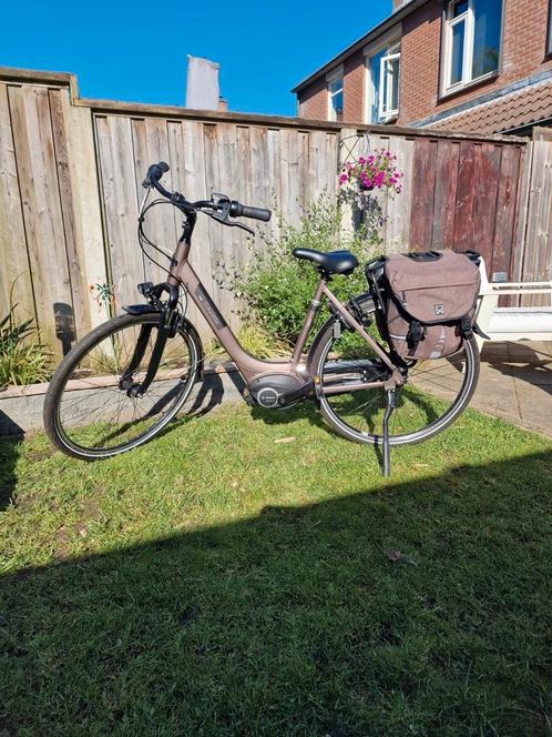 Te koop elektrische fiets., Fietsen en Brommers, Elektrische fietsen, Zo goed als nieuw, Gazelle, 51 tot 55 cm, 50 km per accu of meer