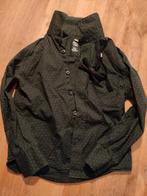 Blouse / overhemd WE donkergroen feestdagen 110/116, Kinderen en Baby's, Kinderkleding | Maat 110, Ophalen of Verzenden, Zo goed als nieuw