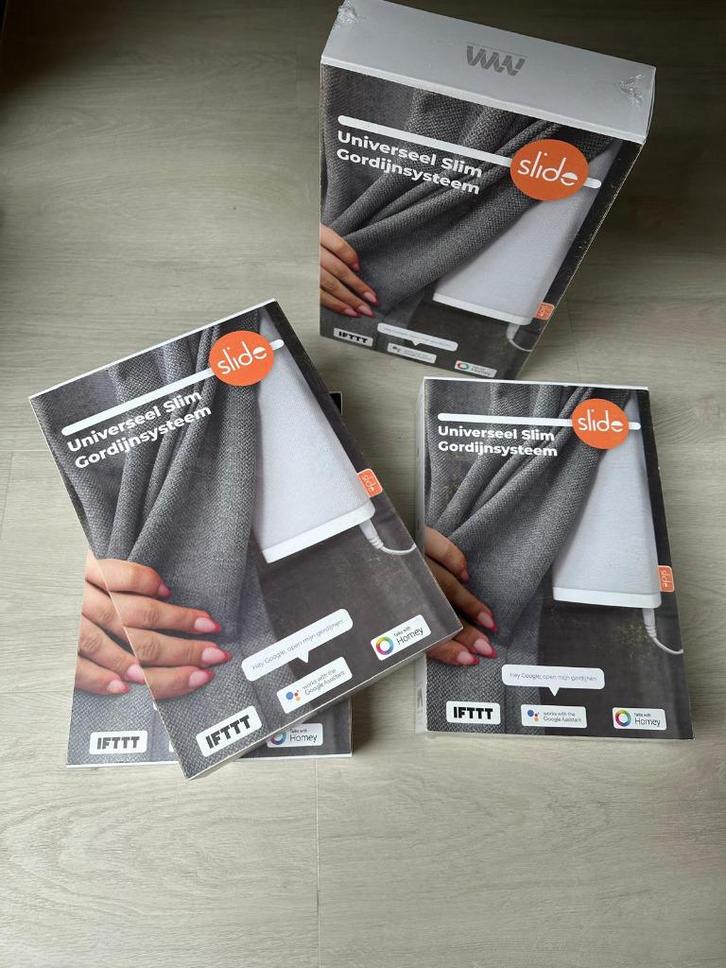 Slide Slim Gordijnsysteem, Huis en Inrichting, Stoffering | Gordijnen en Lamellen, Nieuw, Ophalen of Verzenden