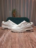 Nike Air Max 90 Recraft Leather 'Triple White' Size 38,5, Wit, Nike, Ophalen of Verzenden, Sneakers of Gympen