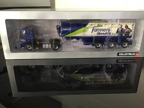 WSI VOLVO met bulkoplegger FOR FARMERS, Hobby en Vrije tijd, Modelauto's | 1:50, Nieuw, Bus of Vrachtwagen, Wsi, Ophalen of Verzenden