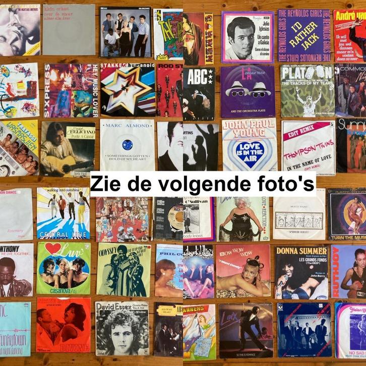 oude hit singletjes populaire hits singles singels hitparade, Cd's en Dvd's, Vinyl Singles, Gebruikt, Ophalen of Verzenden