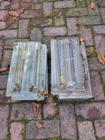 Glazen dakpannen 6 stuks, Doe-het-zelf en Verbouw, Ophalen, Gebruikt, Steen of Klei, Zwart