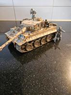 VI Tiger Tank 1:35 + 3 Poppetjes, Gebruikt, Tank, 1:32 tot 1:50, Ophalen
