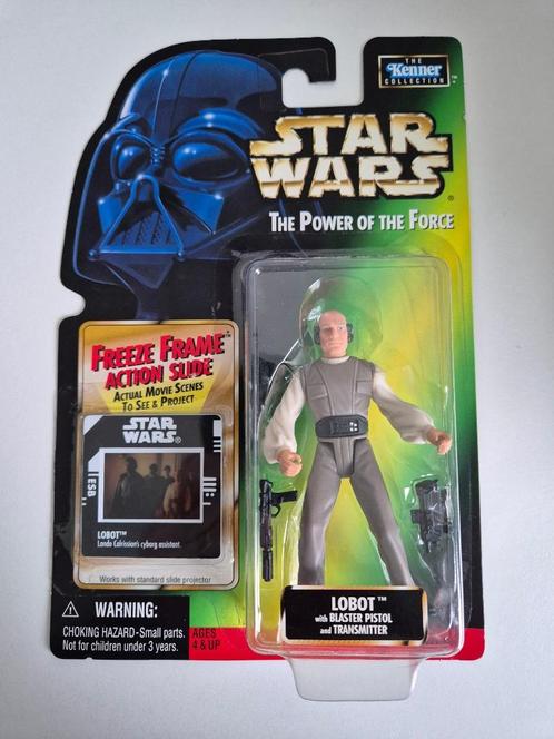 Star Wars POTF FF Lobot with Blaster Pistol and Transmitter, Verzamelen, Star Wars, Nieuw, Actiefiguurtje, Ophalen of Verzenden