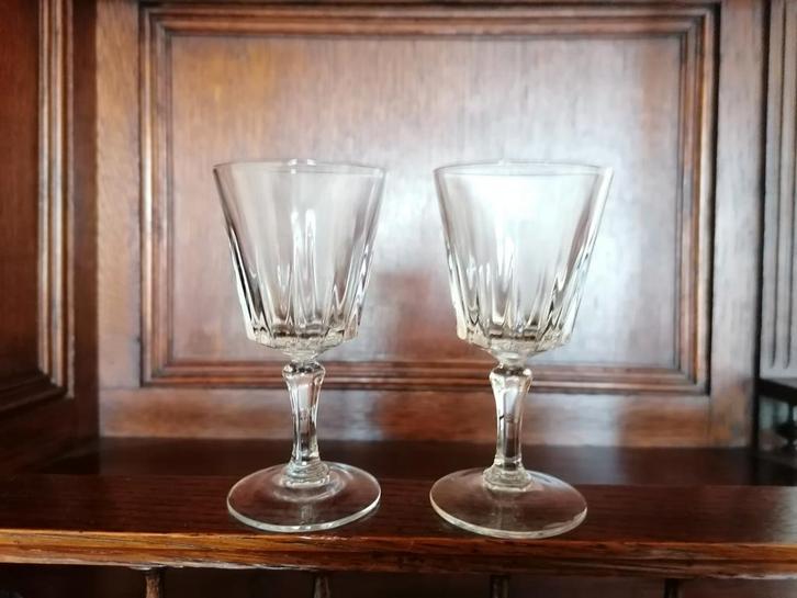 Kristallen Borrelglaasjes - Elegant Design, Antiek en Kunst, Antiek | Glas en Kristal, Ophalen of Verzenden