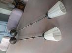 2 vintage hanglampen., Ophalen, Gebruikt