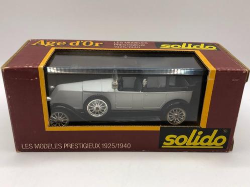 Solido 149 Renault 40CV 1926 grijs- GOED- M15, Hobby en Vrije tijd, Modelauto's | 1:43, Gebruikt, Auto, Solido, Ophalen of Verzenden