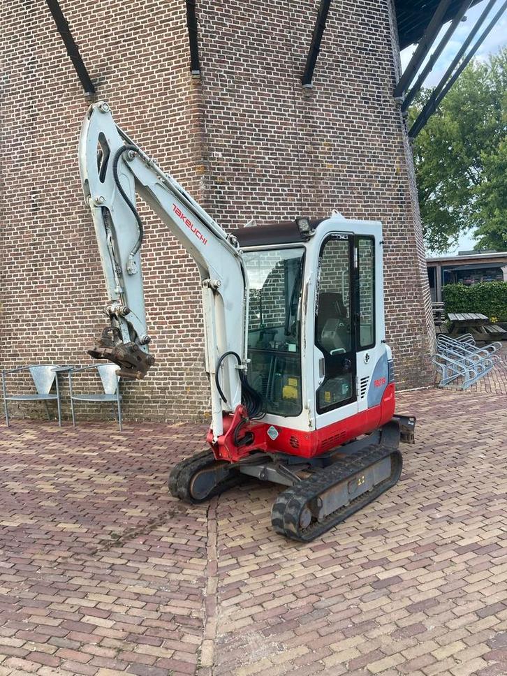 Takeuchi TB 219 Minikraan minigraver, Zakelijke goederen, Machines en Bouw | Kranen en Graafmachines, Graafmachine, Ophalen of Verzenden