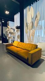 Oker gele 3-zitsbank Loods 5, Huis en Inrichting, Ophalen, 250 tot 300 cm, Driepersoons, 75 tot 100 cm