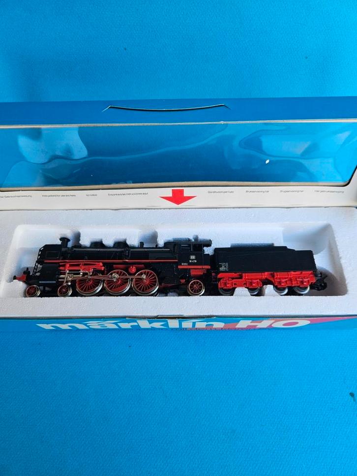 Marklin HO 3093 lock locomotief in doos, Hobby en Vrije tijd, Modeltreinen | H0, Zo goed als nieuw, Locomotief, Wisselstroom, Märklin