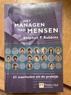 Het Managen van Mensen - Robbins, Ophalen of Verzenden, Gelezen, Management