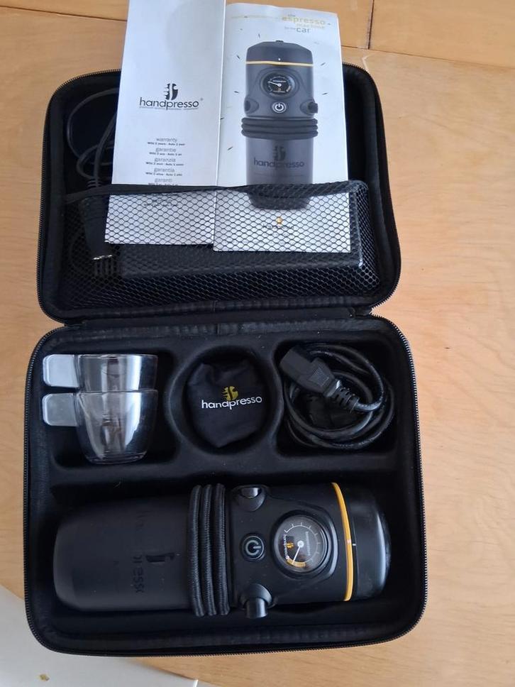 Handpresso, de originele en enige echte hand espresso, Witgoed en Apparatuur, Koffiezetapparaten, Nieuw, Koffiepads en cups, Espresso apparaat