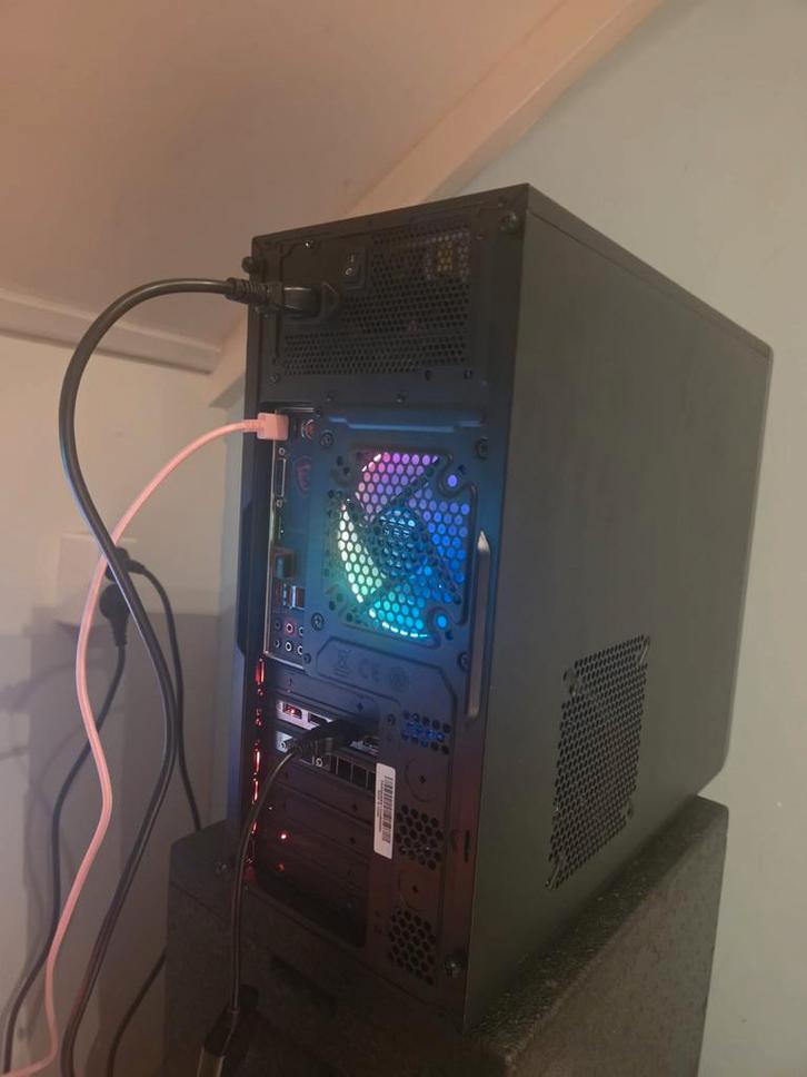 Desktop computer CPU Core i5-9400F GPU MSI GTX 1060 6GB, Computers en Software, Desktop Pc's, Gebruikt, SSD, Gaming, Ophalen of Verzenden