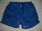 Blauw/zwart korte broek merk Hema maat 146/152, Kinderen en Baby's, Kinderkleding | Maat 146, Broek, Gebruikt, Meisje, Ophalen of Verzenden
